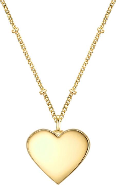 Actual product image Eastside Ladies heart stainless steel yellow gold 40.0 cm base chain + 5.0 cm extension - 29734 (Stainless steel, 40 - 45 cm)