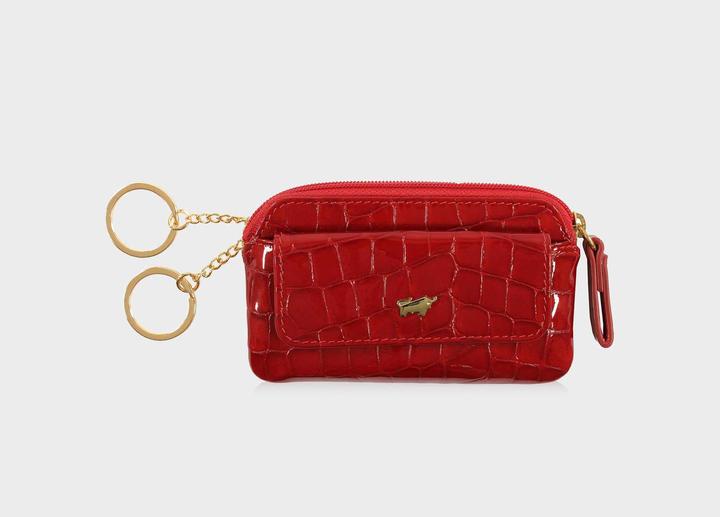 Actual product image Braun Büffel Verona leather key case 11 cm