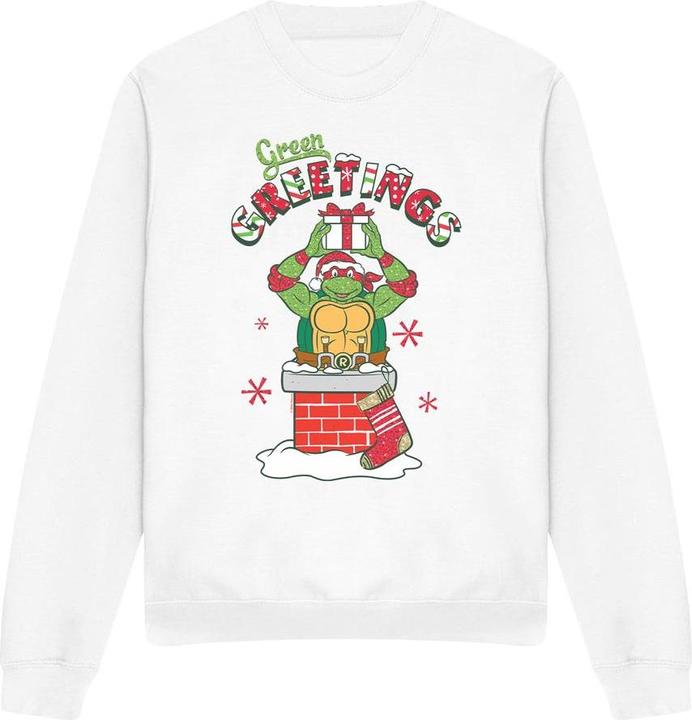 Teenage Mutant NT Green Greetings Sweatshirt