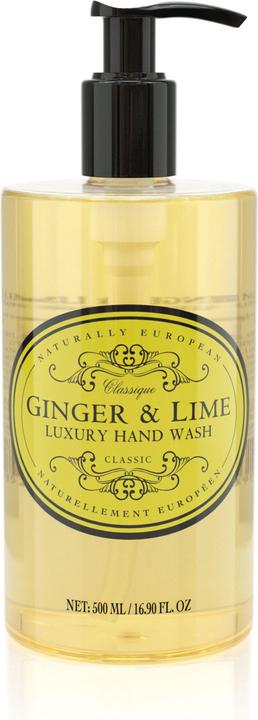 Produktbild Naturally European Handseife Ingwer & Limette, 500ml (Flüssigseife, 500 ml)