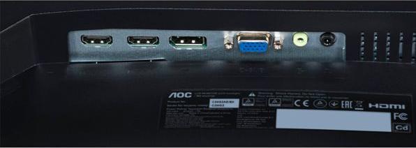 Image du produit AOC C24G2AE/BK (1920 x 1080 pixels, 23.60")