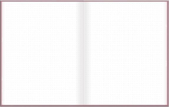 Image du produit Carnet de notes Pensées (Quadrillé, Couverture rigide)