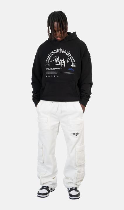 Immagine prodotto Lost Youth FELPA CON CAPPUCCIO "GRAFFITI" - 21655 (XS)