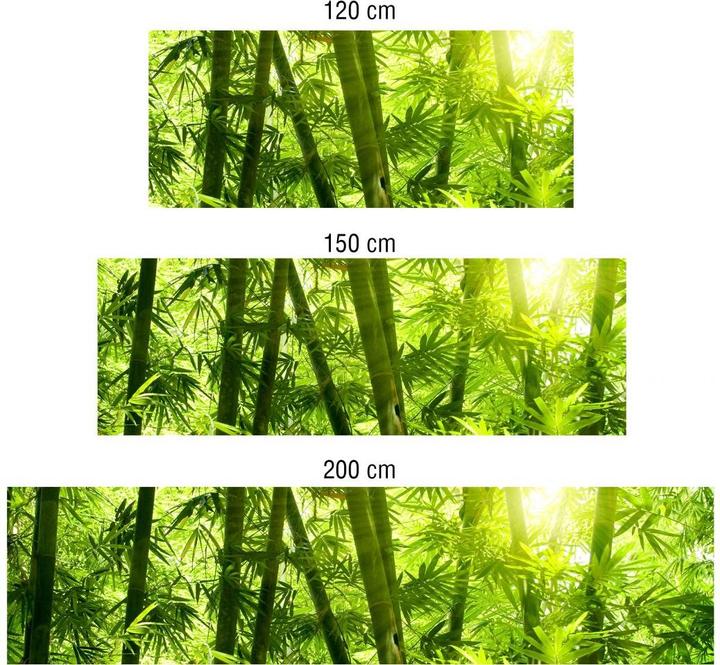 Image du produit Trenddeko Soleil dans la forêt de bambous (50 x 150 cm)
