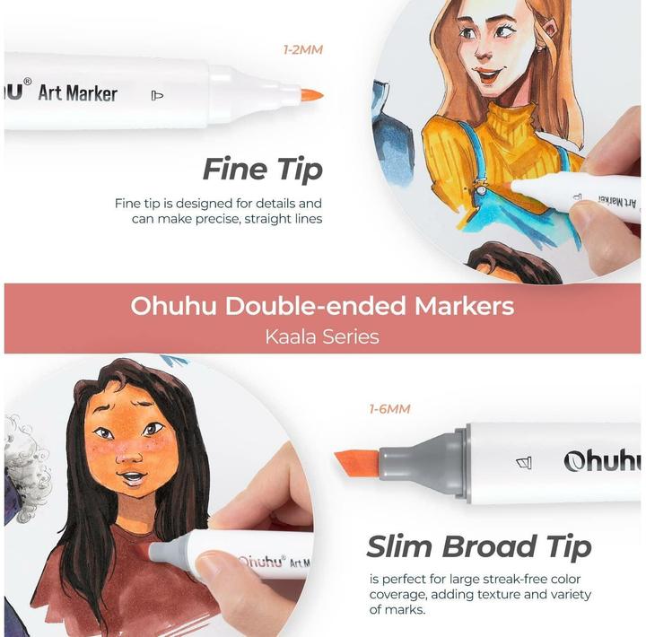Actual product image Ohuhu Kaala (Multicoloured, 24 x)
