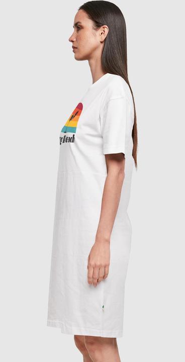Produktbild Merchcode Ladies Long Beach Organic Oversized Slit Tee Dress - 117779 (L)
