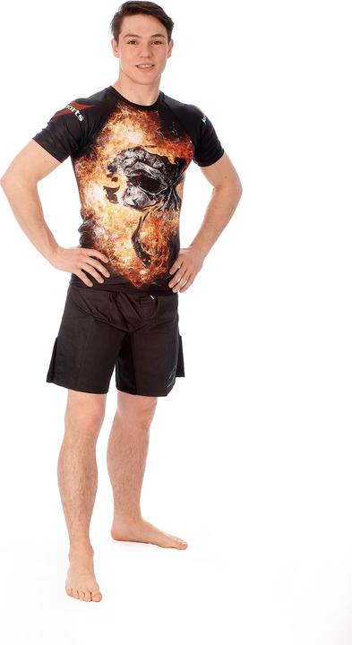 Produktbild Ju-Sports Dark Line Rashguard shortsleeve "Skull" (XL)