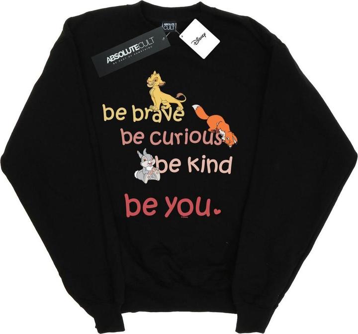 Immagine prodotto Disney Be Brave Be Curious Felpa Ragazze (152, 158)
