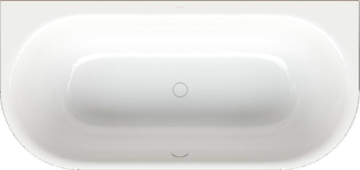 Immagine prodotto Bette Vasca da bagno pre-murale doppia Lux Oval I Silhouette 85 x 180 cm bianco liscio 3416 (177 l, 180 cm, 85 cm)