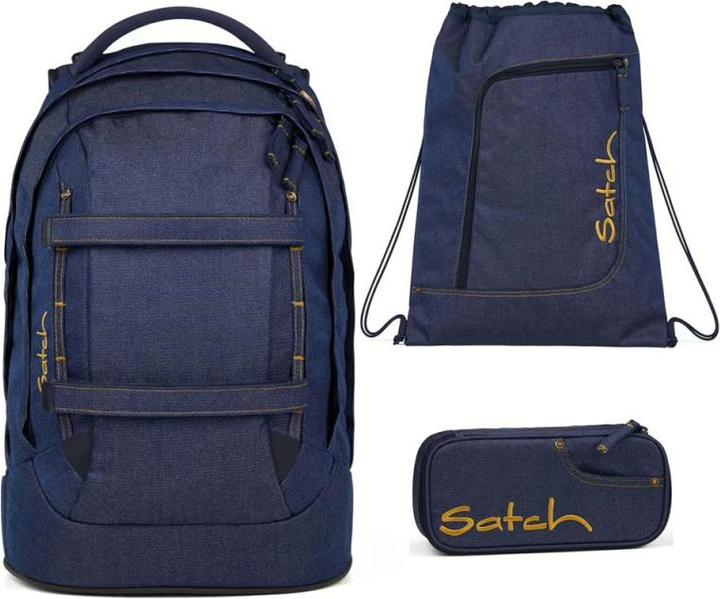 Immagine prodotto Satch Set di zaini per la scuola Pack Denim (30 l)