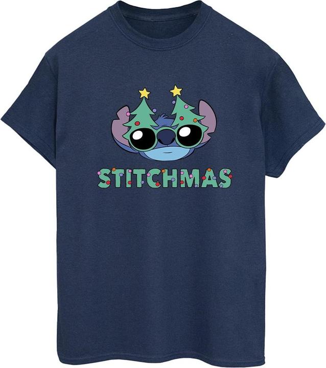 Produktbild Disney Lilo & Stitch Stitchmas Glasses TShirt (XL)