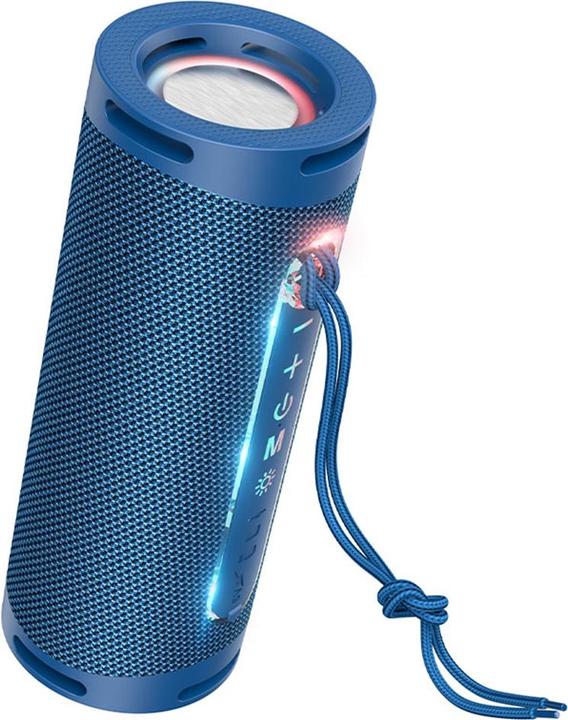 Actual product image Hoco - Wireless Speaker Dazzling pulse (HC9) - with Ambient Light, Bluetooth 5.1, 10W - Blue