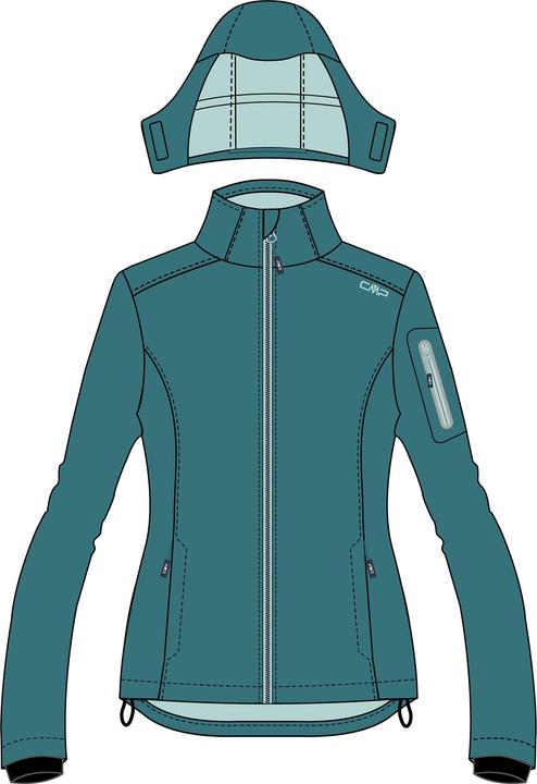 Immagine prodotto CMP Campagnolo Softshell Hoodie (36)
