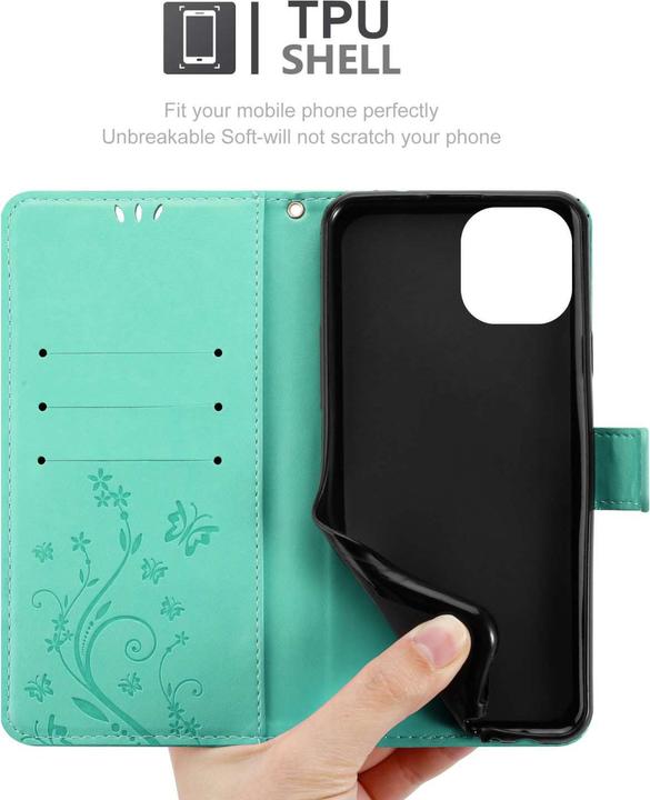 Image du produit Cadorabo Coque pour Apple iPhone 15 pour Fleur Book (Apple iPhone 15)