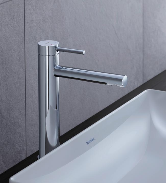 Produktbild Duravit Circle Einhebel-Waschtischmischer, ohne Ablaufgarnitur, Ausladung 160 mm, Chrom, CE103000201