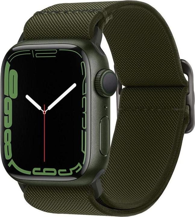 Produktbild Spigen Fit Lite Band für Apple Watch Series 42, 44, 45, 49 mm - khaki (42 mm, 44 mm, 45 mm, 49 mm, Nylon)