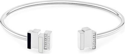 Tommy Hilfiger Modern Open Bracelet with Layered Crystals 2780845