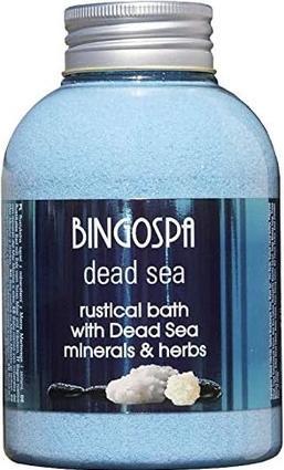 Produktbild BingoSpa Totes Meer Rustikales Bad mit Totes Meer Salz, Badeschaum zur Hydratation und Regeneration der Haut (Badesalz)