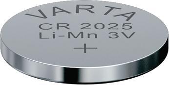 Image du produit Varta Microbattery Pile bouton lithium 3 V VE=Paquet de 20 pièces (CR2025, 170 mAh)