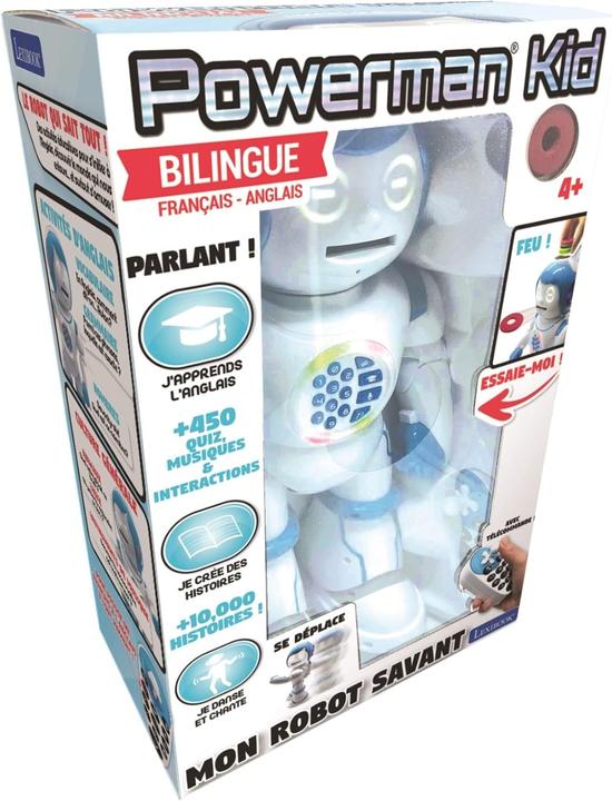 Image du produit Lexibook Robot éducatif Powerman Kid ROB90FR (Anglais, Français)