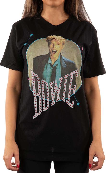 Produktbild David Bowie Unisex Adult 83 Vintage Embellished T-Shirt (L)