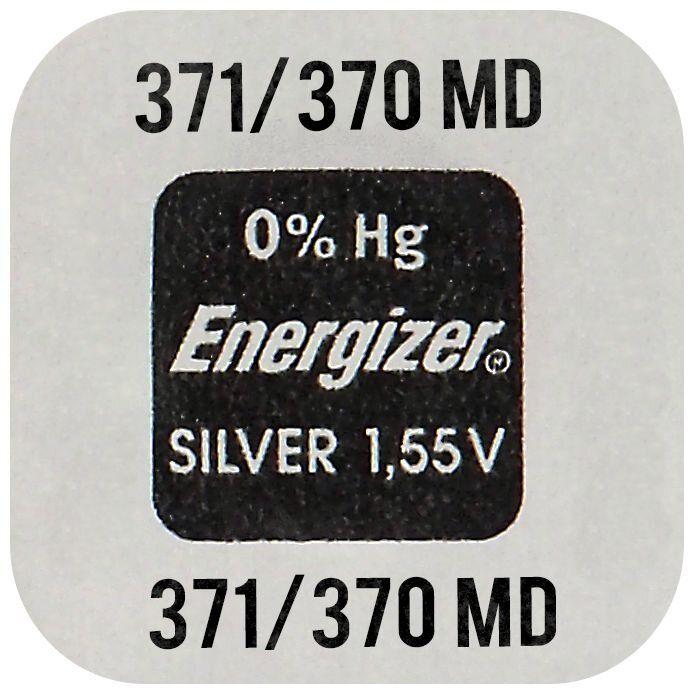 Image du produit Energizer SR69 (371/370) / 1.55 V (1 pcs, SR69, 35 mAh)