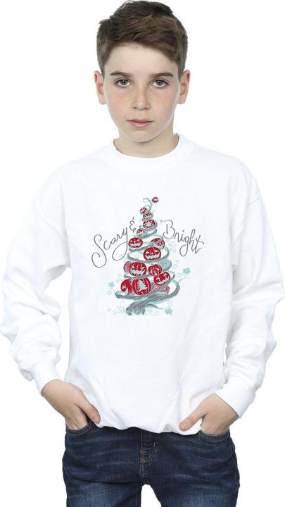 Actual product image Disney Boys The Nightmare Before Christmas Scary & Bright Sweatshirt (104)