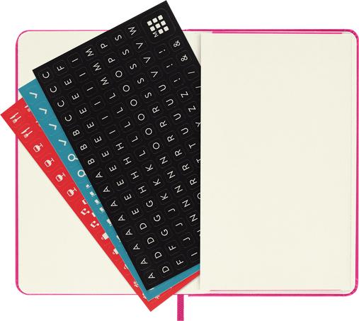 Immagine prodotto Moleskine Calendario settimanale 21/22 A6 850758 18M lin. HC bougainville rosa (A6, Inglese)