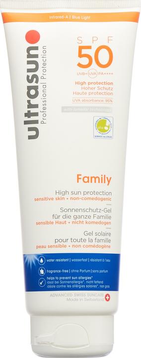 Immagine prodotto Ultrasun Famiglia (Crema solare, SPF 50, 250 ml, 500 g)