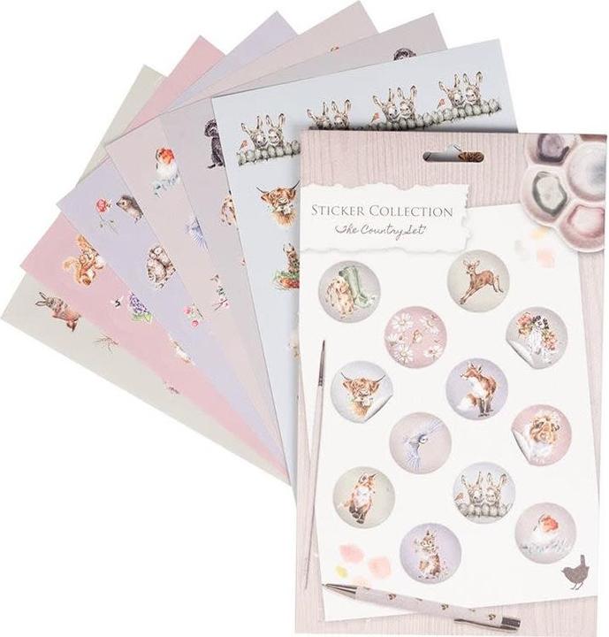 Image du produit Wrendale Design Stickers - The Country Set
