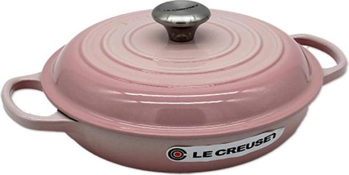 Produktbild Le Creuset Gourmet-Profitopf Signature Ø 26cm, rund (26 cm, Bräter + Schmortopf, Gusseisen, Emaille)
