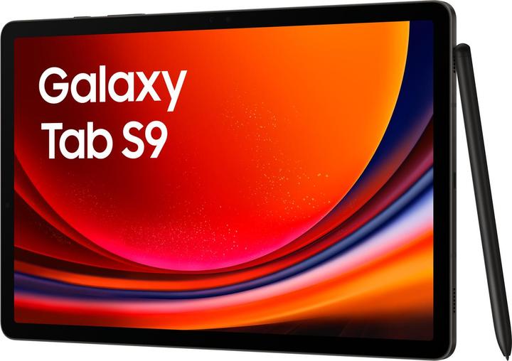 Actual product image Samsung Galaxy Tab S9 WiFi (WLAN only, 11", 128 GB, Graphite grey)