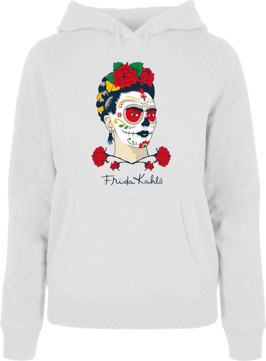 Merchcode Ladies Frida Kahlo - Dia de los muertos Hoody - 112103
