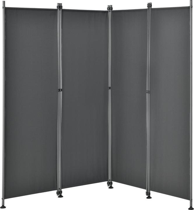 Produktbild Pro-Tec Outdoor Trennwand Modica 170x215cm Paravent Sichtschutz Spanische Wand Garten Grau (215 cm)