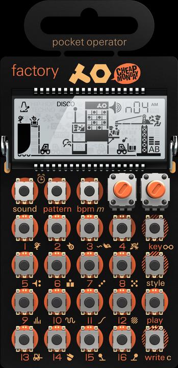 Teenage Engineering Synthesizer PO-16 Factory