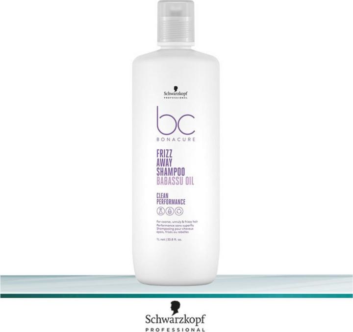 Produktbild Schwarzkopf Professional BC Bonacure Frizz Away Shampoo (1000 ml, Flüssiges Shampoo)