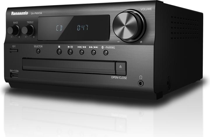 Actual product image Panasonic SC-PMX94 (CD player, Bluetooth, 2x 60 W)