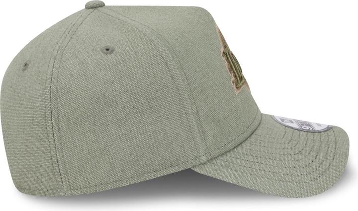 Actual product image New Era A-Frame Trucker Lin Cap - Los Angeles Lakers olive (One size)
