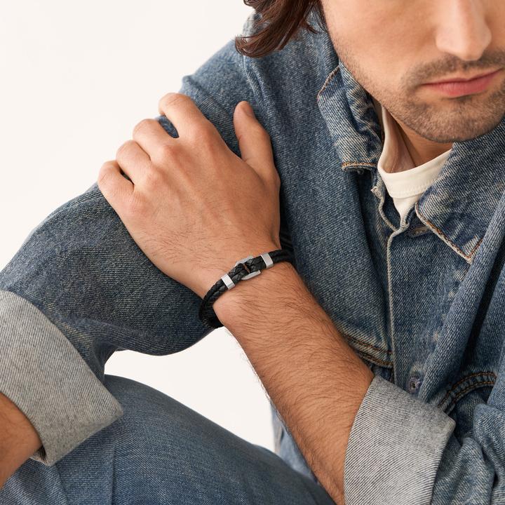 Image du produit Fossil Vintage Casual (19.50 cm, Acier inoxydable, Cuir)
