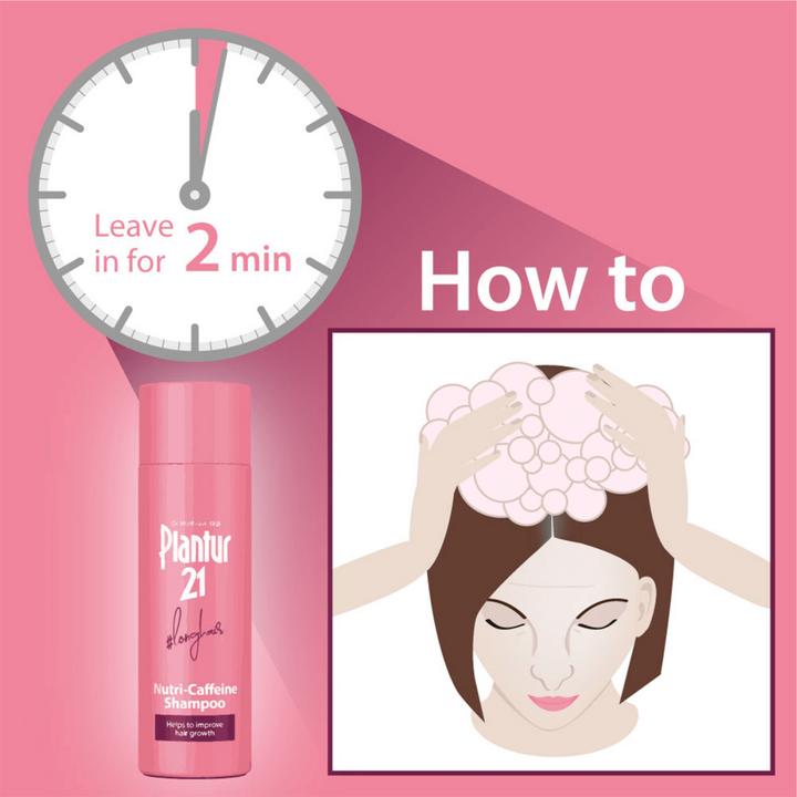 Produktbild Plantur 21 #langehaare Nutri-Coffein (200 ml, Flüssiges Shampoo)