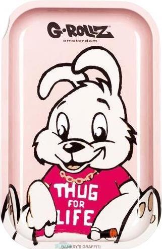 Image du produit G-Rollz Rolling Tray M Banksy's Thug for Life 175 x 275mm