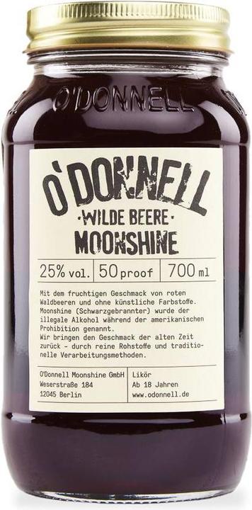Actual product image O'Donnell Moonshine Moonshine Wild Berry Liqueur