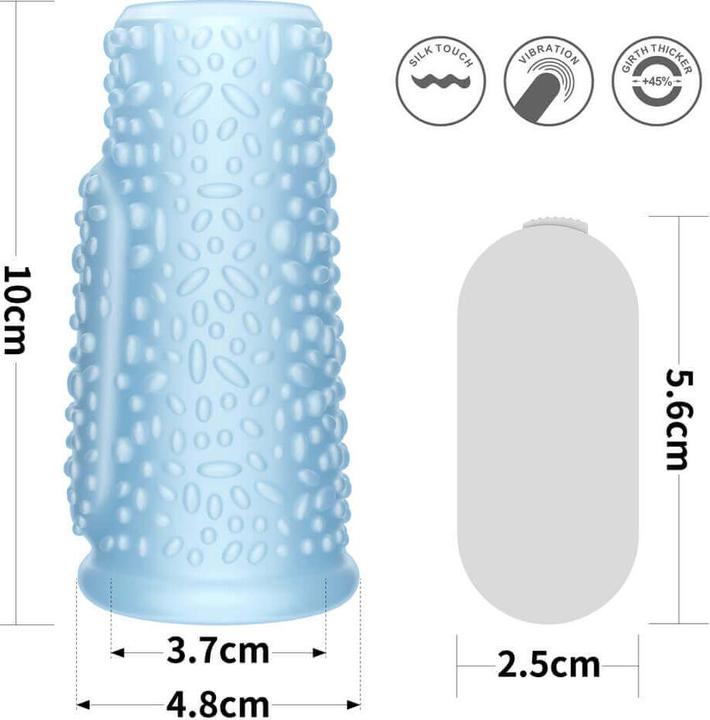 Actual product image Lovetoy Vibrating Drip Knights Ring