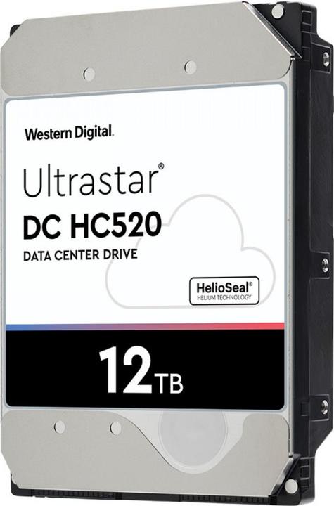 Actual product image Hitachi ULTRASTAR HE12 12TB SAS 512E S (12 TB, 3.5", CMR)
