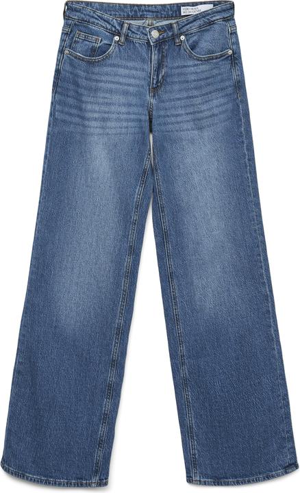 Actual product image Vero Moda VMVANESSA Niedrige Taille Weiter Beinschnitt Jeans Hose mit weitem Beinschnitt (25)