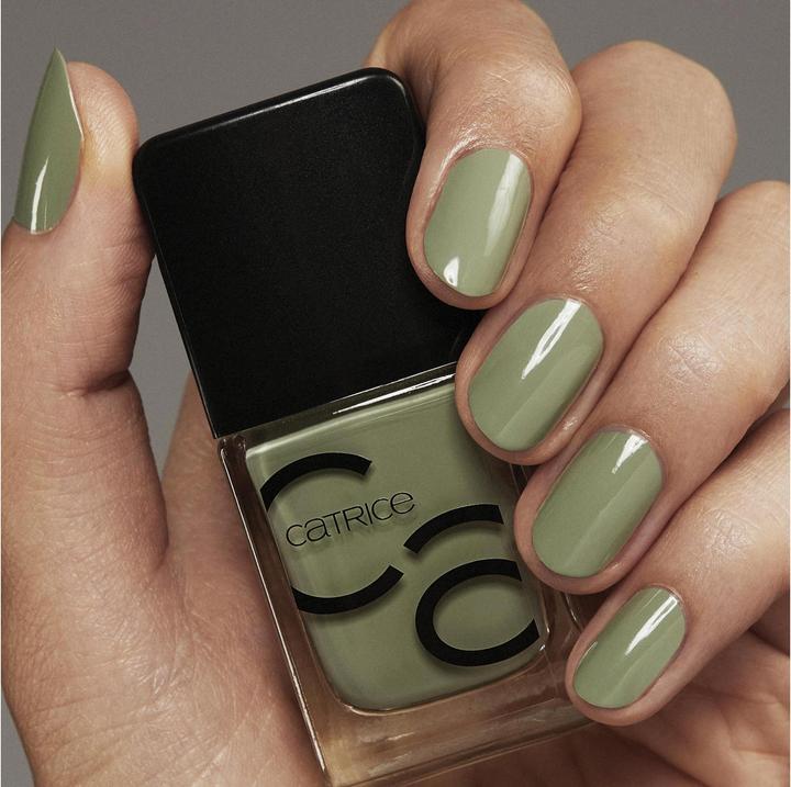Produktbild Catrice ICONAILS Gel Lacquer (124 Believe In Jade, Gel-Effekt Nagellack)
