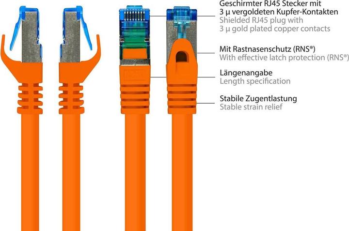 Produktbild Good Connections Alcasa (S/FTP, CAT6a, 1.50 m)