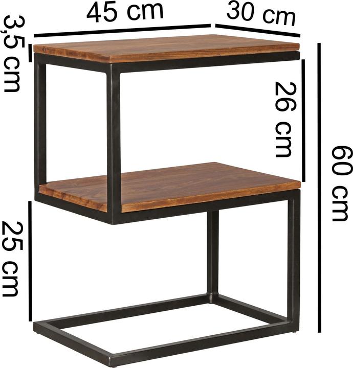 Image du produit Wohnling Akola (45 x 30 x 60 cm)