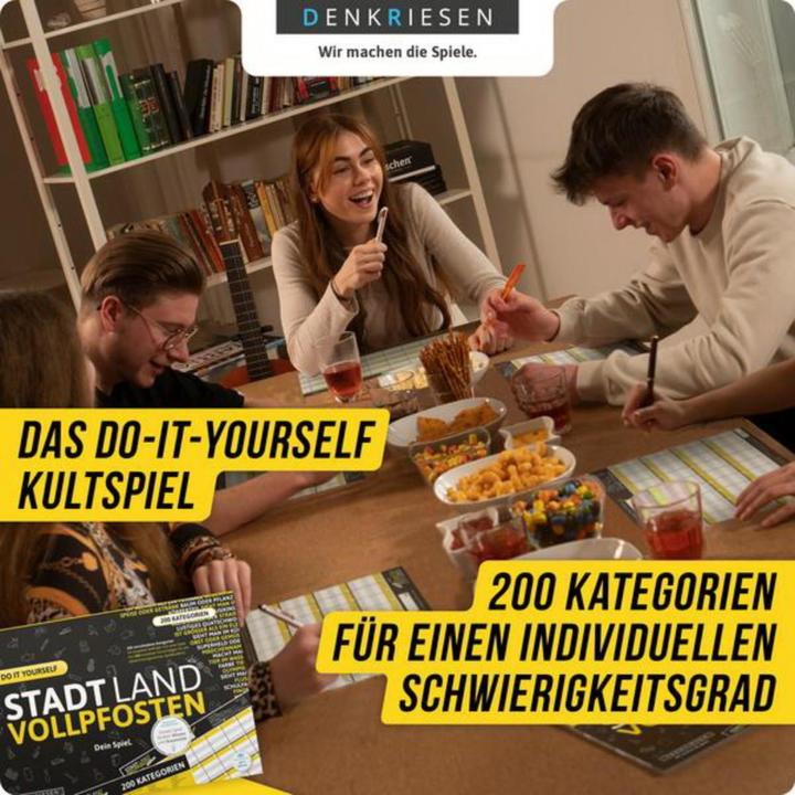 Actual product image Denkriesen City Land Full of Bollocks - Do It Yourself Edition - Your Game (German)