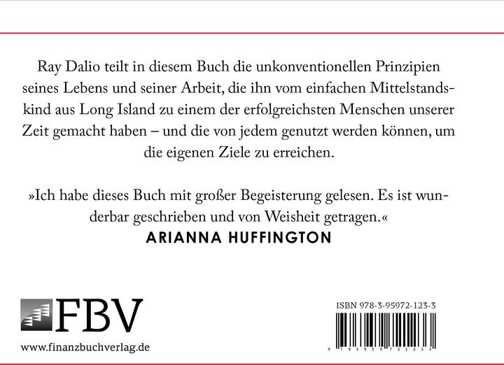 Produktbild Die Prinzipien des Erfolgs (Deutsch, Ray Dalio, 2019)